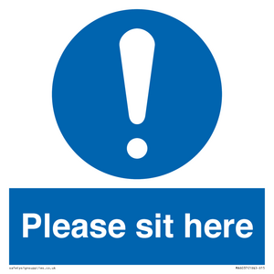 MA6037: Please sit here