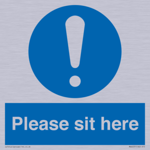 MA6037: Please sit here