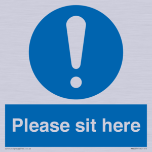 MA6037: Please sit here