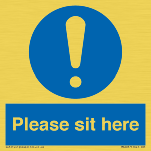 MA6037: Please sit here