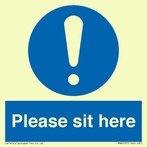 MA6037: Please sit here