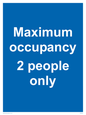 MA6042: Maximum occupancy 2 people only