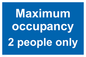 MA6042: Maximum occupancy 2 people only