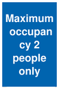MA6042: Maximum occupancy 2 people only