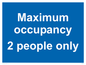 MA6042: Maximum occupancy 2 people only