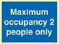 MA6042: Maximum occupancy 2 people only