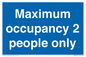 MA6042: Maximum occupancy 2 people only