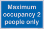 MA6042: Maximum occupancy 2 people only
