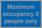 MA6042: Maximum occupancy 2 people only