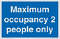 MA6042: Maximum occupancy 2 people only