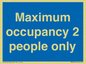 MA6042: Maximum occupancy 2 people only
