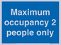 MA6042: Maximum occupancy 2 people only