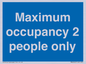 MA6042: Maximum occupancy 2 people only