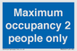 MA6042: Maximum occupancy 2 people only