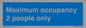 MA6042: Maximum occupancy 2 people only