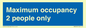 MA6042: Maximum occupancy 2 people only