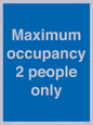 MA6042: Maximum occupancy 2 people only