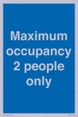 MA6042: Maximum occupancy 2 people only