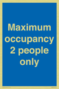 MA6042: Maximum occupancy 2 people only