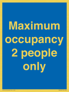 MA6042: Maximum occupancy 2 people only