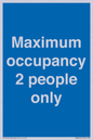 MA6042: Maximum occupancy 2 people only