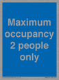 MA6042: Maximum occupancy 2 people only