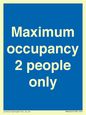 MA6042: Maximum occupancy 2 people only