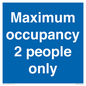 MA6042: Maximum occupancy 2 people only
