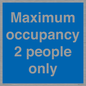 MA6042: Maximum occupancy 2 people only