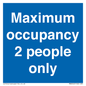 MA6042: Maximum occupancy 2 people only