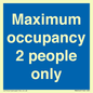 MA6042: Maximum occupancy 2 people only