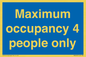 MA6043: Maximum occupancy 4 people only