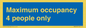 MA6043: Maximum occupancy 4 people only