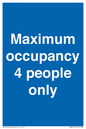 MA6043: Maximum occupancy 4 people only