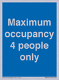 MA6043: Maximum occupancy 4 people only
