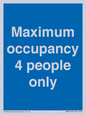 MA6043: Maximum occupancy 4 people only