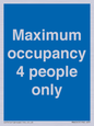 MA6043: Maximum occupancy 4 people only