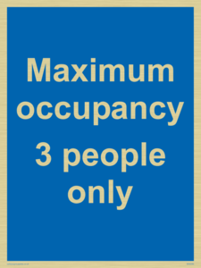 MA6086: Maximum occupancy 3
