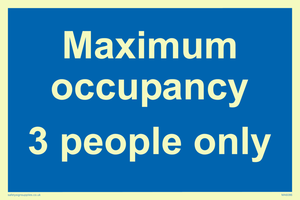 MA6086: Maximum occupancy 3