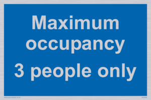 MA6086: Maximum occupancy 3