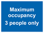 MA6086: Maximum occupancy 3