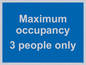MA6086: Maximum occupancy 3