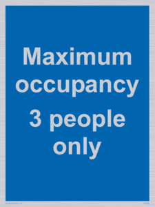MA6086: Maximum occupancy 3