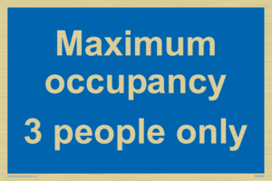 MA6086: Maximum occupancy 3