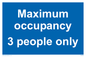 MA6086: Maximum occupancy 3