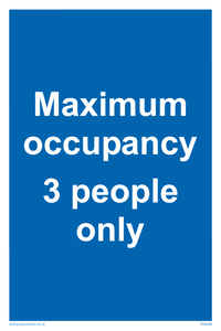 MA6086: Maximum occupancy 3