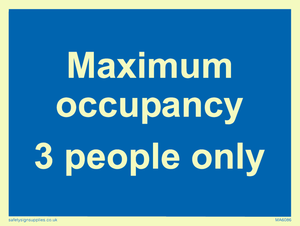 MA6086: Maximum occupancy 3