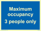 MA6086: Maximum occupancy 3