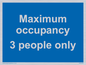 MA6086: Maximum occupancy 3
