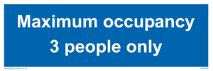 MA6086: Maximum occupancy 3